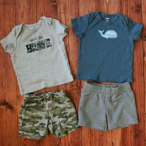 Baby Boy summer outfit bundle